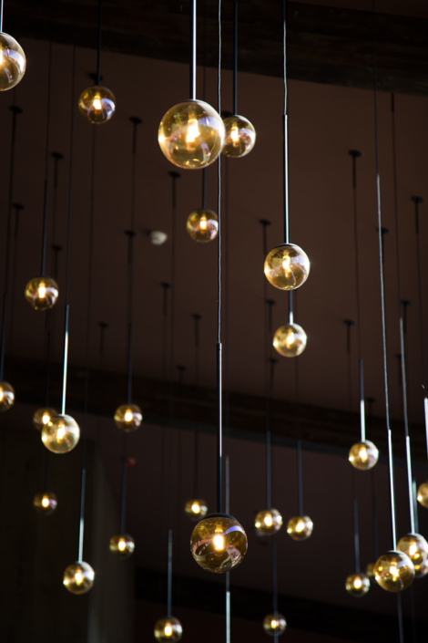 Suspension glass light | Celler Oller del Mas