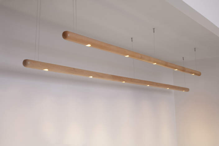 Suspended Light Fixture | Japanese restaurant