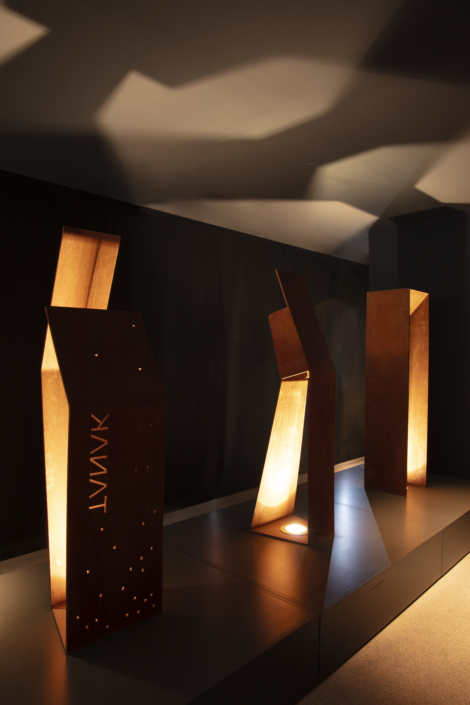 Corten steel structure